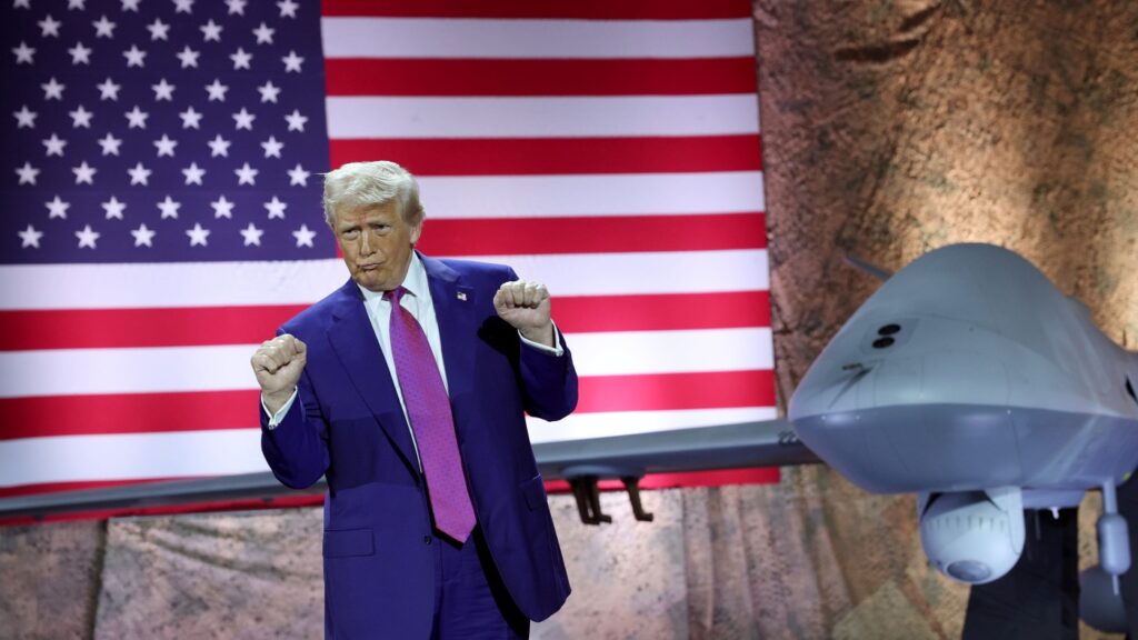 Trump touts ‘freedom zone’ plan for Gaza in Qatar as ceasefire talks stall