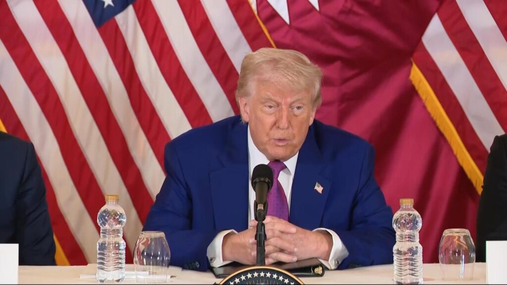 Trump says “Iran problem” should be solved in “intelligent way” rather than “brutal way” | AP News