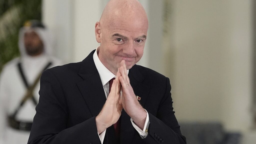 Infantino’s late arrival from Trump tour in Middle East delays start of FIFA annual meeting