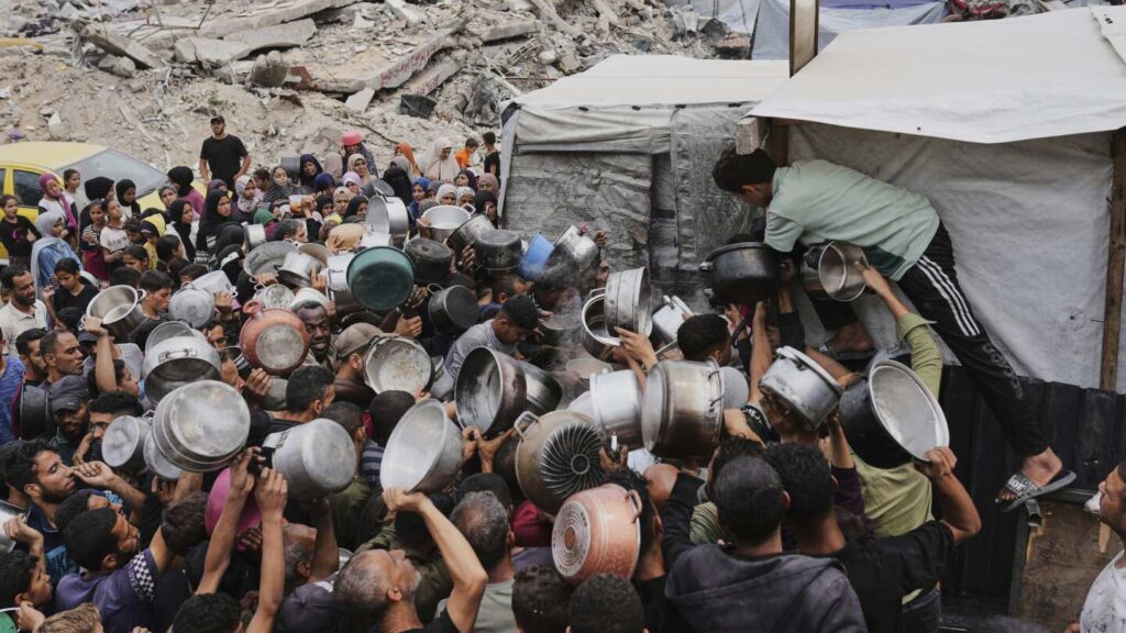 Israeli strikes kill at least 20 people in Gaza as Trump wraps up his Middle East visit