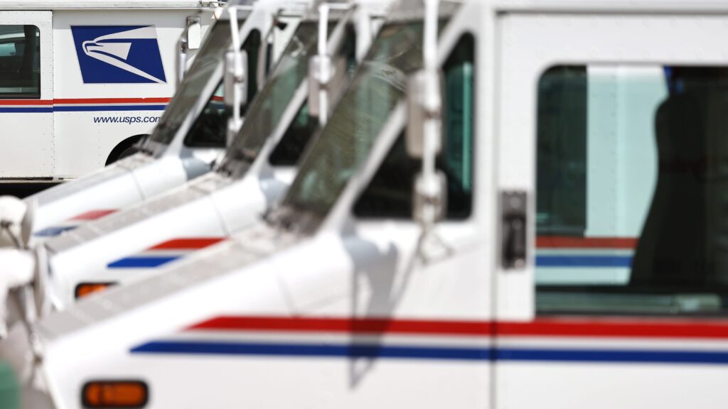 As Trump pushes for changes, U.S. Postal Service struggles to deliver the mail on time