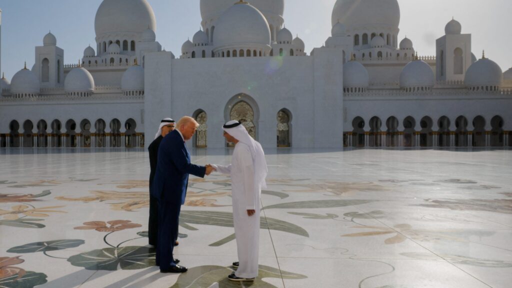Deals, disco and a baby blue carpet: Key moments from Trump’s Mideast jaunt