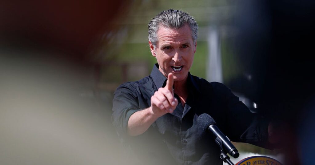 Gavin Newsom Says Trump ‘Manufactured’ Crisis in Los Angeles