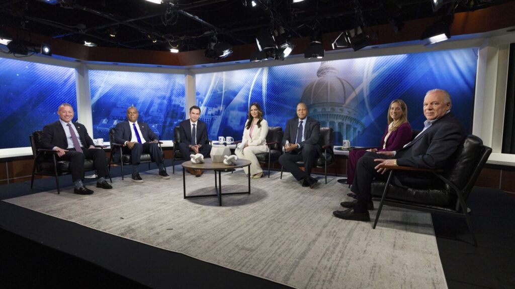 Primary day in New Jersey governor’s race could offer hints on how voters feel about Trump