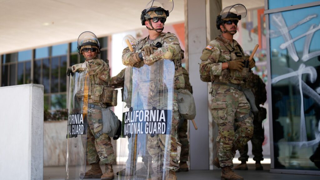 President Donald Trump pushes ahead with his maximalist immigration campaign in face of LA protests