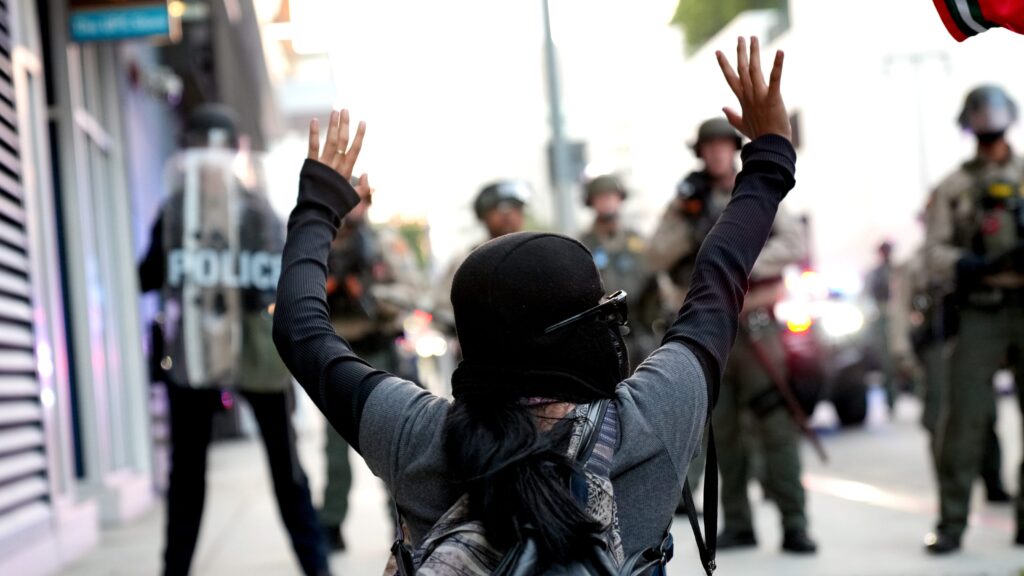 Has Trump overblown the threat of protests? Residents, local officials say yes.