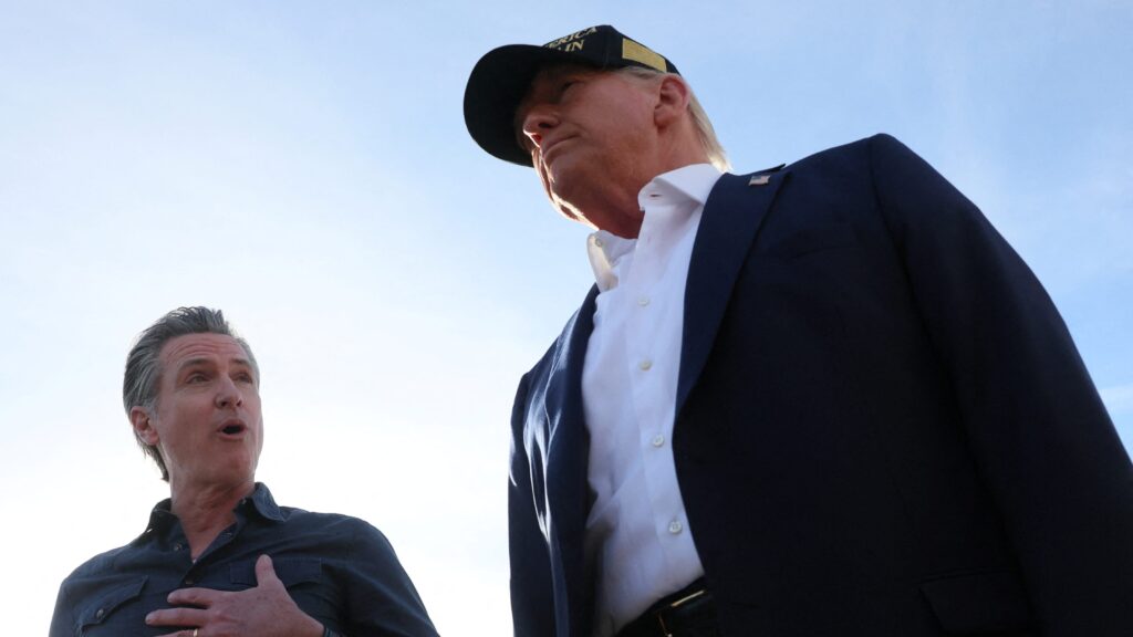 Trump, Newsom each play to base on immigration. It’s risky, experts say.