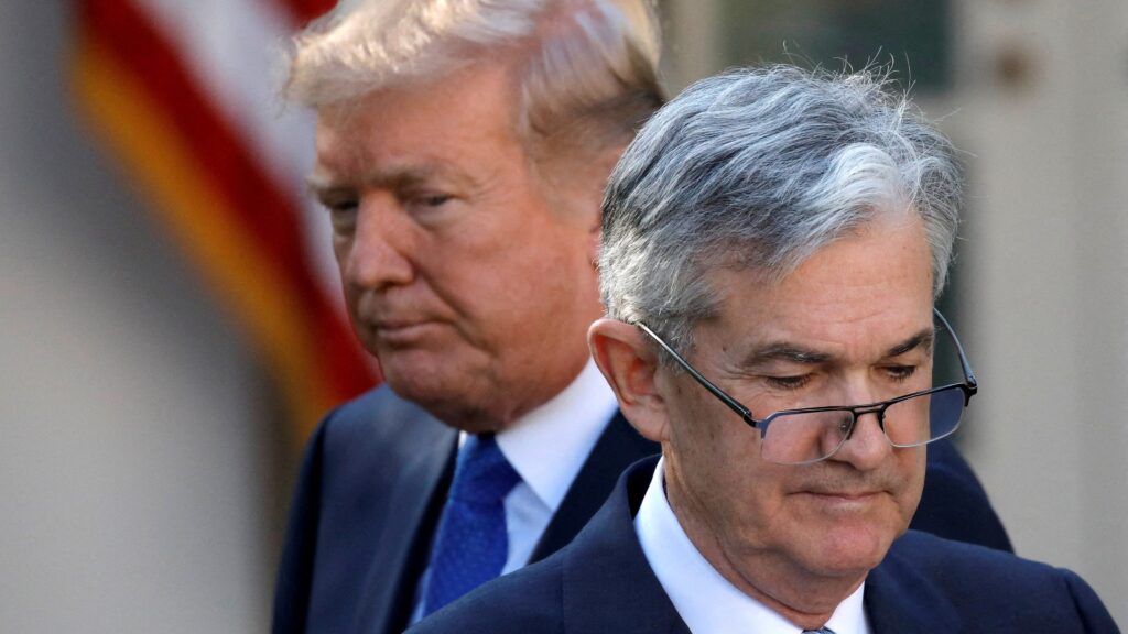 Trump calls Fed chair a ‘numbskull’ as he pushes for interest rate cut