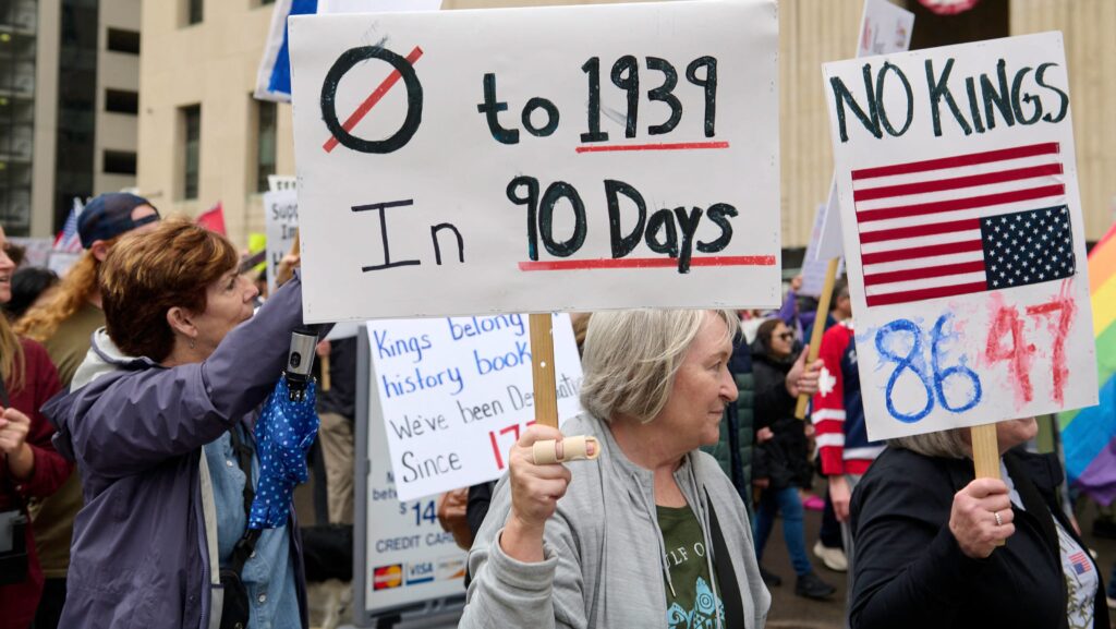 Trump’s throwing himself a parade while red and blue states join LA in protest | Opinion