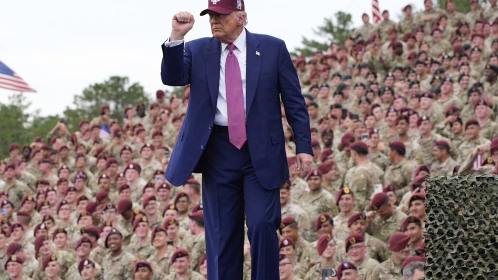 Trump’s recent moves risk politicizing the military, which has long strived to stay above politics
