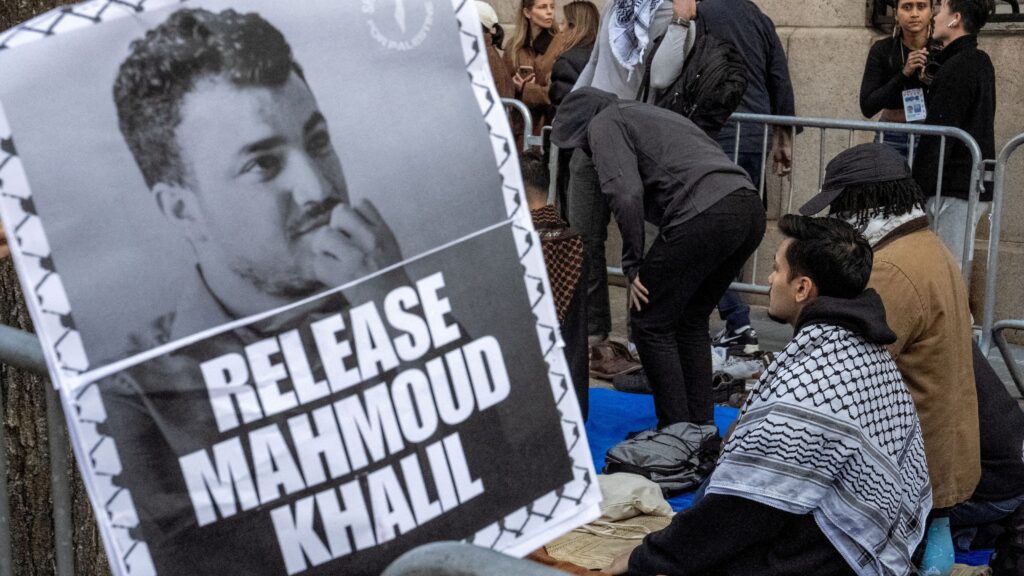 Judge sides with Trump DOJ to keep Mahmoud Khalil in detention