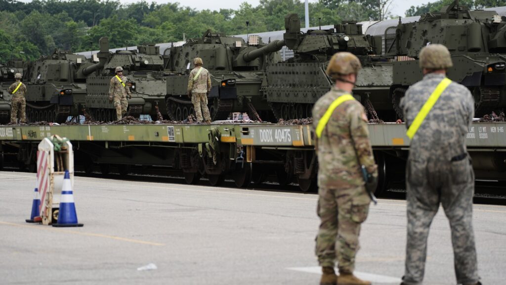Tanks and flyovers: Army celebrates its 250th year, Trump celebrates his 79th