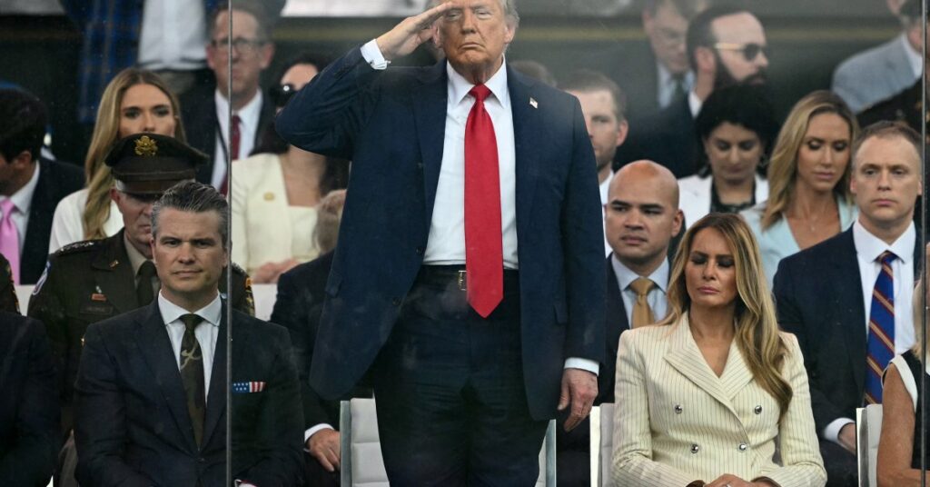 Trump Military Parade Overtakes Washington, and Kindles Huge ‘No Kings’ Backlash