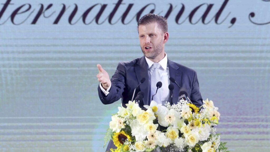 Trump family announces another venture, a mobile phone company