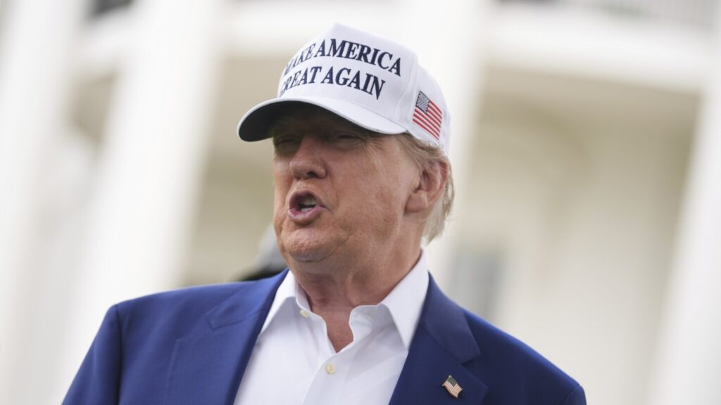 Trump says he’s ‘not looking for a fight’ with Iran but stands ready to act if necessary