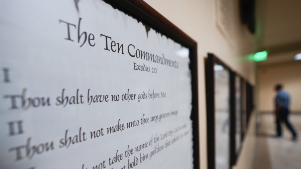 Court blocks Louisiana law requiring schools to post Ten Commandments in classrooms