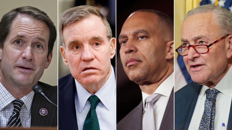 The Trump administration briefed top Republicans on Iran strikes, but kept Democrats in the dark | CNN Politics