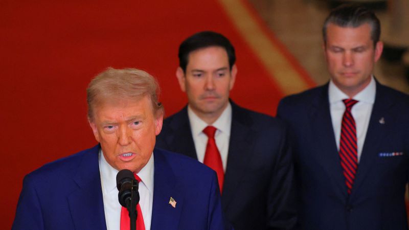 Analysis: Trump’s strike on Iran marks a momentous moment — and gamble — for the world | CNN Politics