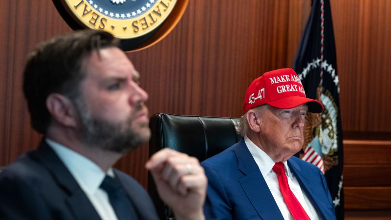 How Trump quietly made the historic decision to launch strikes in Iran | CNN Politics