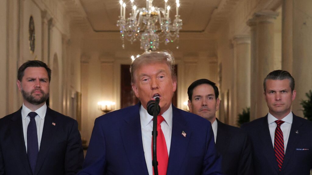 Trump says he’s open to regime change in Iran; Vance, Rubio say that’s not the goal