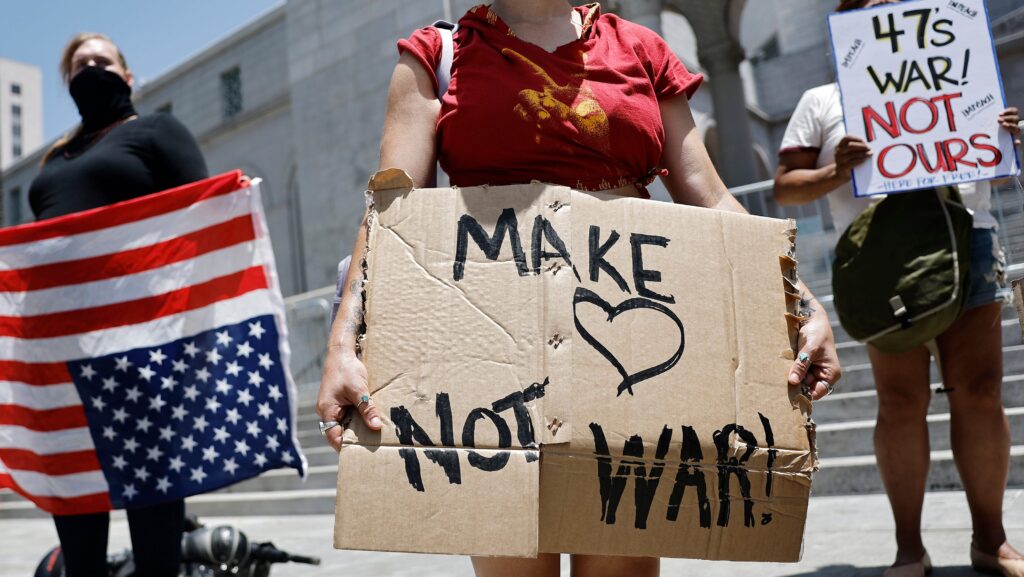 Anti-War protests in US follow Trump bombing of Iran nuclear sites