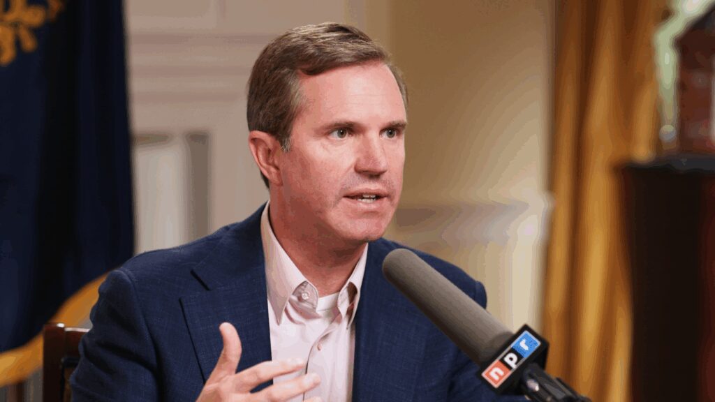 In Trump country, a Democrat critiques Trump — and talks of succeeding him